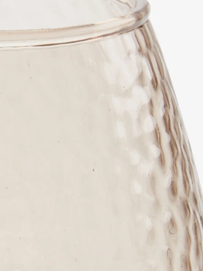 ALLAN Lysestager|Fyrfadsstage Ø10xH8cm brun