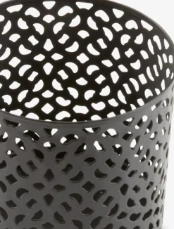 ERLAND Lysestager|Fyrfadsstage Ø6xH6cm sort