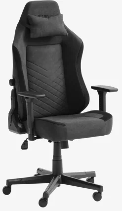 ABILDAA Gamer Stole|Gamer-stol t stof Antracitgrå