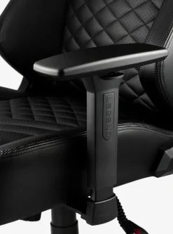 ABILDAA Gamer Stole|Gamer-stol kunstlæder Sort