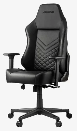 ABILDAA Gamer Stole|Gamer-stol kunstlæder Sort