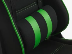 LAMBJERG Gamer Stole|Gamer-stol sort mesh/grøn