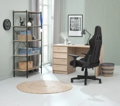 NIBE Gamer Stole|Gamer-stol stof/ Sort