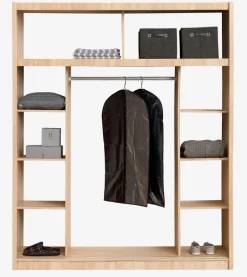 EVETOFTE Garderobeskabe Med Skydedøre|Garderobeskabe Med Skydedøre|Garderobeskab 180x220 eg