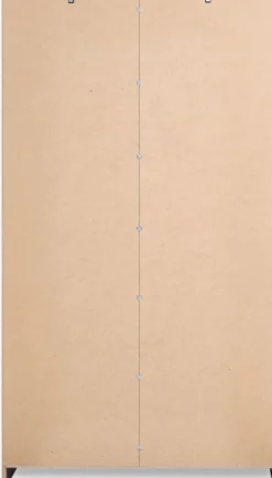 FANDRUP Garderobeskabe Med Skydedøre|Garderobeskabe Med Skydedøre|Garderobeskab 97x176 2 låger 3 skuffer lys egefarve Lyseg