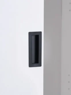 ODDER Garderobeskabe Med Skydedøre|Garderobeskabe Med Skydedøre|Garderobeskab 120x201 2 skydedøre m/spejl hvid