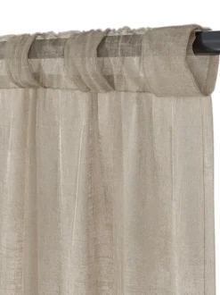 AGA Tynde Gardiner|Gardin 1x140x300 hørlook khaki