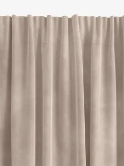 AUSTRA Kraftige Gardiner|Gardin 1x140x300 velour Beige