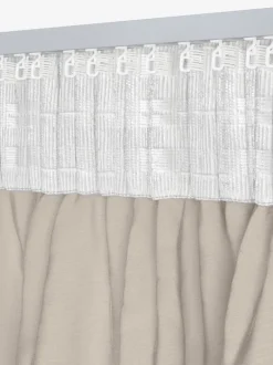 AUSTRA Kraftige Gardiner|Gardin 1x140x300 velour Beige