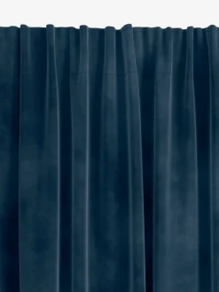 AUSTRA Kraftige Gardiner|Gardin 1x140x300 velour Blå