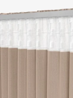 AUSTRA Kraftige Gardiner|Gardin 1x140x300 velour Taupe