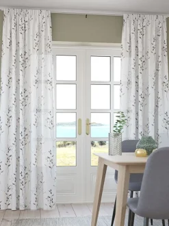 KINN Tynde Gardiner|Gardin 1x140x300 blomst