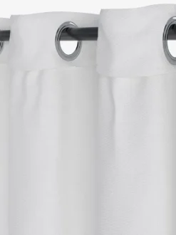 LOLLAND Kraftige Gardiner|Gardin 1x140x175 hvid