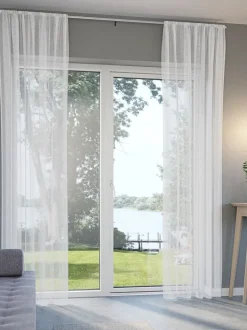 MARISKO Undergardiner|Gardin 1x140x300 hvid