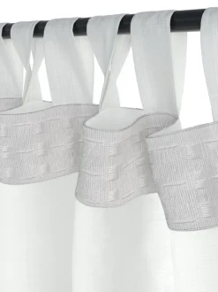 ORUST Kraftige Gardiner|Gardin 1x140x300 hvid