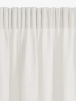 YMSEN Kraftige Gardiner|Gardin 1x140x300 råhvid