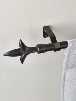 LILJA Gardinstænger|Gardinstang 19mm 90-160cm sort