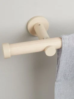 NATURE Gardinstænger|Gardinstang 160-300cm træ-look