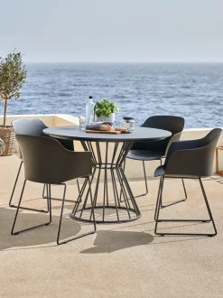 FAGERNES Firkantede Haveborde|Runde Haveborde|Havebord Ø110 grå