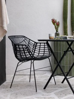 ILDERHUSE Klapstole|Positionsstole|Havestol sort