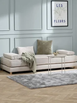 RANDERUP Hjørneborde|Sofaborde|Hjørnebord Ø47 lys sand Lyssand