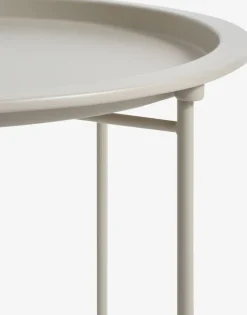 RANDERUP Hjørneborde|Sofaborde|Hjørnebord Ø47 lys sand Lyssand