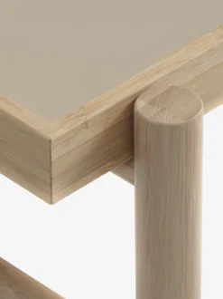 STIGE Hjørneborde|Sofaborde|Hjørnebord 46×50 creme/natur