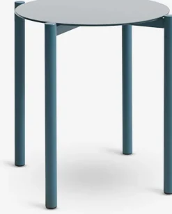 ULSTEINVIK Hjørneborde|Sofaborde|Hjørnebord Ø46 blå