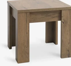 VEDDE Hjørneborde|Sofaborde|Hjørnebord 50x50 vild eg