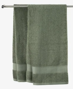 KARLSTAD Badehåndklæder|Gæstehåndklæder|Håndklæde 50x100 KRONBORG Armygrøn
