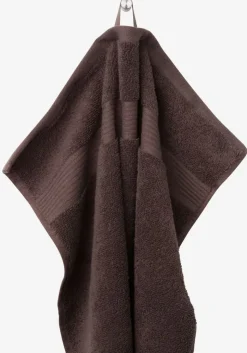 KARLSTAD Badehåndklæder|Gæstehåndklæder|Håndklæde 50x100 KRONBORG Mørkebrun