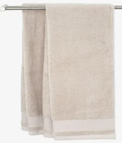 NORA Badehåndklæder|Gæstehåndklæder|Håndklæde 50x100 KRONBORG Sand