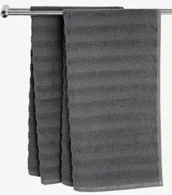 TORSBY Badehåndklæder|Gæstehåndklæder|Håndklæde 50x90 Grå