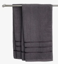 YSBY Badehåndklæder|Gæstehåndklæder|Håndklæde 50x90 Mørkegrå