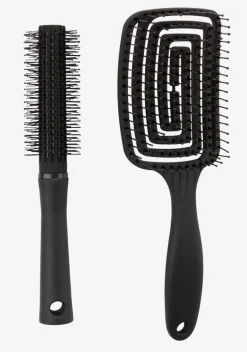 HALLERNA Badeværelsesopbevaring|Diverse|Hårbørste sort assorteret