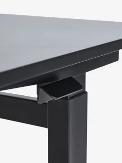 LUNDTOFT Hæve Sænkeborde|Hæve sænkebord m/gaslift 70x130 Sort