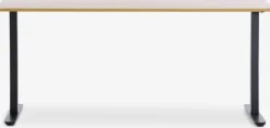 SVANEKE Hæve Sænkeborde|Hæve sænkebord 80x160 efarve/sort Eg