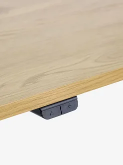 SVANEKE Hæve Sænkeborde|Hæve sænkebord 80x160 efarve/sort Eg