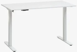 SVANEKE Hæve Sænkeborde|Hæve sænkebord 60x120 Hvid