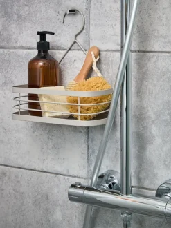 MOHED Badeværelsesopbevaring|Bruseopbevaring|Hylde B23xL12xH26,5cm beige