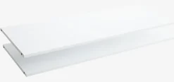 TARP Tilbehør Til Garderobeskabe|Garderobeskabe|Hylder 123x45 2 stk/pk hvid
