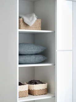 ODDER/LIMFJORDEN Tilbehør Til Garderobeskabe|Garderobeskabe|Hylder t/ 2 låger 2 stk/pk Hvid