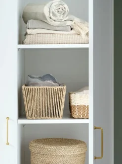 VIBY Tilbehør Til Garderobeskabe|Garderobeskabe|Hylder 48x55 2 stk/pk hvid