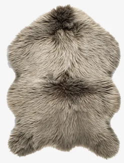 TAKS Skind|Imiteret lammeskind 60x90 lysebrun Lysbrun