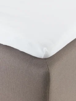 JASMIN Lagner|Jersey kuvertlagen 90x200x6-10 hvid