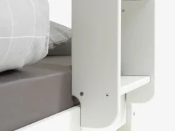 VESTERVIG Børnesenge|Køjeseng 2x90x200 inkl. stige hvid