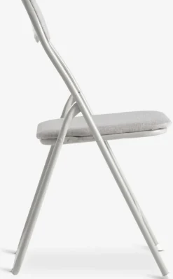 VOEL Klapstole/taburetter|Klapstol lyst sandfarvet stof Lyssand