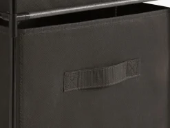 DAMHUS Småopbevaring Diverse|Kommode m/3 bokse sort/grå