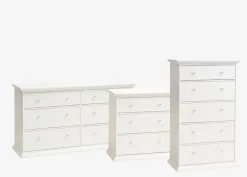 FREDENSBORG Kommoder|Kommoder|Kommode 5 skuffer hvid