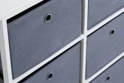 ODBY Kommoder|Kommoder|Kommode 3+3 kasser hvid/grå